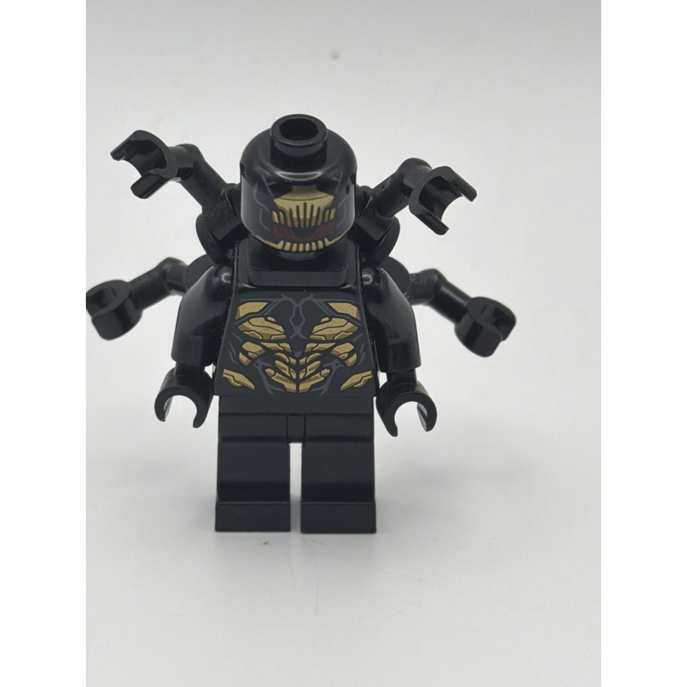 LEGO Marvel Super Heroes Outrider Minifigure Avengers Infinity War Black Gold